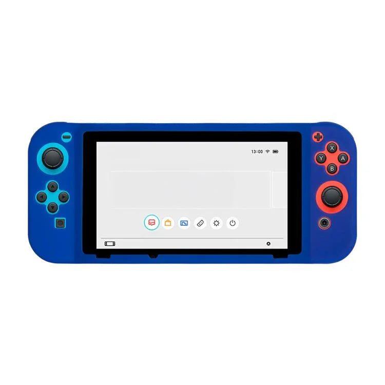 เคสซิลิโคนสีเรียบเต็มรูปแบบสำหรับเครื่องเล่นเกม Nintendo Switch
