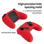 ปลอกซิลิโคนป้องกันจอยเกมสีเรียบ สำหรับ Nintendo Switch Pro