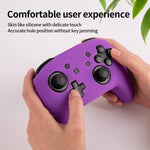 ปลอกซิลิโคนป้องกันจอยเกมสีเรียบ สำหรับ Nintendo Switch Pro