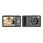 กล้องดิจิตอลซูม 18 เท่า ขนาด 2.4 นิ้ว DC15 ถ่ายวิดีโอ 4K HD ความละเอียด 64MP