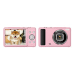 กล้องดิจิตอลซูม 18 เท่า ขนาด 2.4 นิ้ว DC15 ถ่ายวิดีโอ 4K HD ความละเอียด 64MP