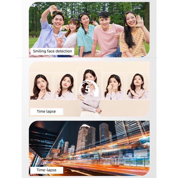 กล้องดิจิตอลซูม 18 เท่า ขนาด 2.4 นิ้ว DC15 ถ่ายวิดีโอ 4K HD ความละเอียด 64MP