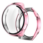 2 in 1  Tempered Glass Screen Protector + Fully Plating PC Case, For Huawei Watch GT2e