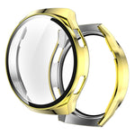 2 in 1  Tempered Glass Screen Protector + Fully Plating PC Case, For Huawei Watch GT2e