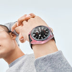 เคสป้องกัน TPU แบบครึ่งกลวงชุบอิเล็กโตรพลาติง สำหรับ Samsung Galaxy Watch 3 ขนาด 41 มม., สำหรับ Samsung Galaxy Watch 3 ขนาด 45 มม.