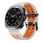 สายรัดนาฬิกาซิลิโคนสองสี Kalebol Ocean สำหรับ Samsung Galaxy Watch Ultra 47mm / Ultra 2025