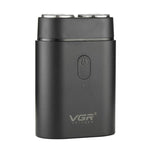 เครื่องโกนหนวดไฟฟ้าพกพา VGR V-341 หัวมีดหมุน 2 ใบ รุ่น V-341