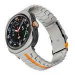 สายรัดนาฬิกาโลหะผสมไทเทเนียมหัวเข็มขัดปลอดภัยแบบแยก สำหรับ Samsung Galaxy Watch Ultra 47mm / Ultra 2025