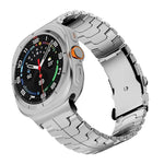 สายรัดนาฬิกาโลหะผสมไทเทเนียมหัวเข็มขัดปลอดภัยแบบแยก สำหรับ Samsung Galaxy Watch Ultra 47mm / Ultra 2025