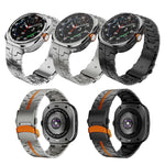 สายรัดนาฬิกาโลหะผสมไทเทเนียมหัวเข็มขัดปลอดภัยแบบแยก สำหรับ Samsung Galaxy Watch Ultra 47mm / Ultra 2025
