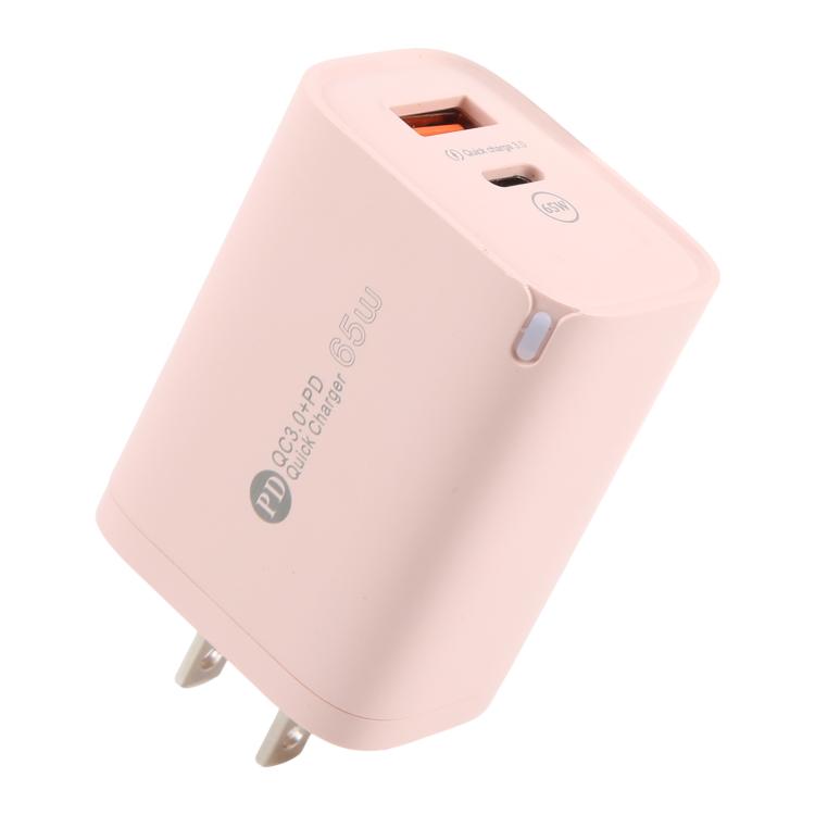 ที่ชาร์จเร็ว AR-PD12 65W QC3.0 USB และ USB-C / Type-C PD ปลั๊ก US, ปลั๊ก US