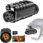 อุปกรณ์ส่องทางไกลกลางแจ้ง NVG07S หน้าจอ OLED กลม 1.39 นิ้ว ความละเอียด 4K แบบติดศีรษะ พร้อมอินฟราเรดสำหรับกลางคืน
