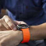 สายซิลิโคน Kalebol เย็บลายคลื่น สำหรับ Samsung Galaxy Watch Ultra 47 มม. / Ultra 2025