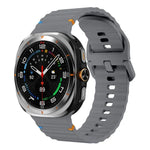 สายซิลิโคน Kalebol เย็บลายคลื่น สำหรับ Samsung Galaxy Watch Ultra 47 มม. / Ultra 2025