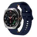 สายซิลิโคน Kalebol เย็บลายคลื่น สำหรับ Samsung Galaxy Watch Ultra 47 มม. / Ultra 2025