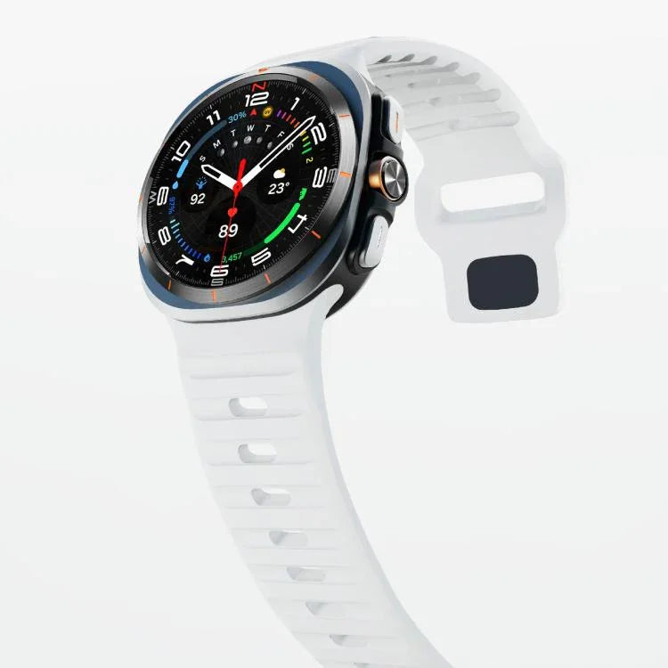 Kalebol Wave Reverse Buckle Silicone Strap, For Samsung Galaxy Watch Ultra 47mm / Ultra 2025