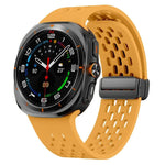 สายซิลิโคน Kalebol ตาข่ายแม่เหล็ก สำหรับ Samsung Galaxy Watch Ultra 47 มม. / Ultra 2025