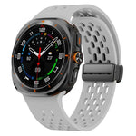 สายซิลิโคน Kalebol ตาข่ายแม่เหล็ก สำหรับ Samsung Galaxy Watch Ultra 47 มม. / Ultra 2025