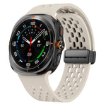 สายซิลิโคน Kalebol ตาข่ายแม่เหล็ก สำหรับ Samsung Galaxy Watch Ultra 47 มม. / Ultra 2025