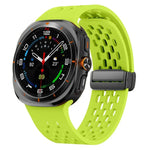 สายซิลิโคน Kalebol ตาข่ายแม่เหล็ก สำหรับ Samsung Galaxy Watch Ultra 47 มม. / Ultra 2025