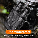 อุปกรณ์ส่องทางไกลดิจิทัลกลางคืน NVG800LS หน้าจอ LCD ขนาด 3 นิ้ว
