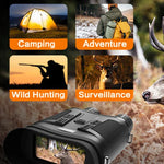 อุปกรณ์ส่องทางไกลดิจิทัลกลางคืน NVG800LS หน้าจอ LCD ขนาด 3 นิ้ว