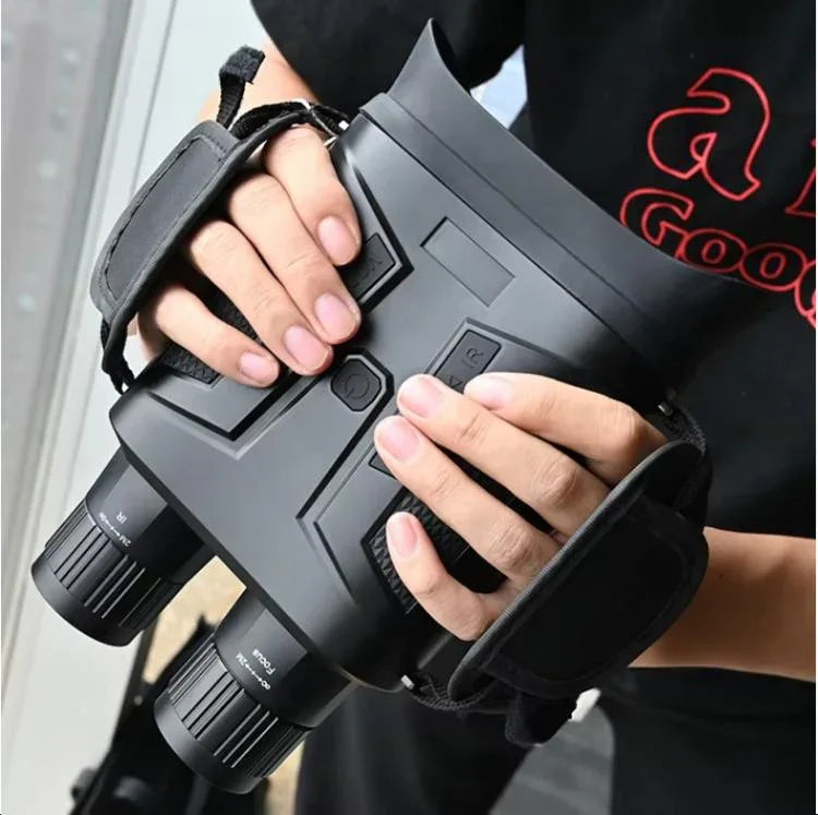 อุปกรณ์ส่องทางไกลดิจิทัลกลางคืน NVG800LS หน้าจอ LCD ขนาด 3 นิ้ว