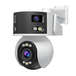 กล้องโดม PTZ มุมกว้างพิเศษหลายเลนส์ 8MP HD SriHome SH055B, SH055B