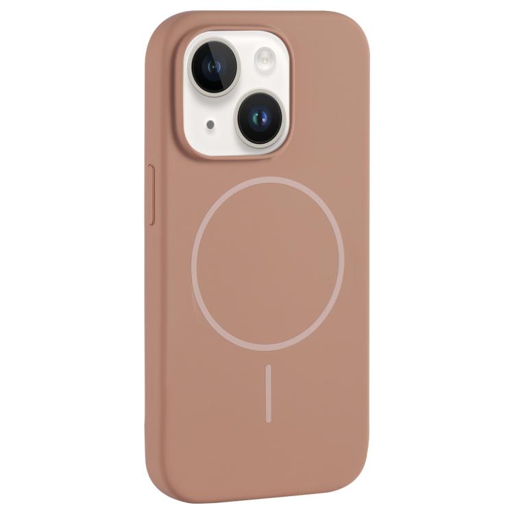 Large Hole Camera MagSafe Liquid Silicone Full Coverage Phone Case, For iPhone 14 Plus, For iPhone 14, For iPhone 14 Pro, For iPhone 14 Pro Max