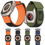 สายไนลอนสองท่อนเรียบง่าย Kalebol สำหรับ Apple Watch 46 มม. / 49 มม. / 45 มม. / 44 มม., สำหรับ Apple Watch 42 มม. / 41 มม. / 40 มม. / 38 มม.