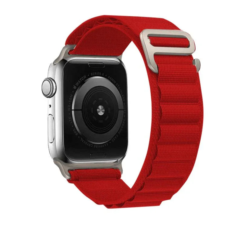 สายรัดนาฬิกาไนลอนวง Kalebol Aline สำหรับ Apple Watch 46 มม. / 49 มม. / 45 มม. / 44 มม., สำหรับ Apple Watch 42 มม. / 41 มม. / 40 มม. / 38 มม.