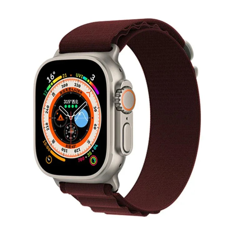 สายรัดนาฬิกาไนลอนวง Kalebol Aline สำหรับ Apple Watch 46 มม. / 49 มม. / 45 มม. / 44 มม., สำหรับ Apple Watch 42 มม. / 41 มม. / 40 มม. / 38 มม.