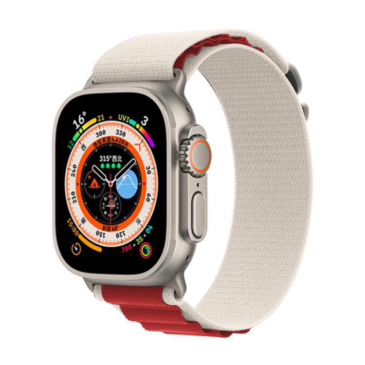 สายรัดนาฬิกาไนลอนวง Kalebol Aline สำหรับ Apple Watch 46 มม. / 49 มม. / 45 มม. / 44 มม., สำหรับ Apple Watch 42 มม. / 41 มม. / 40 มม. / 38 มม.