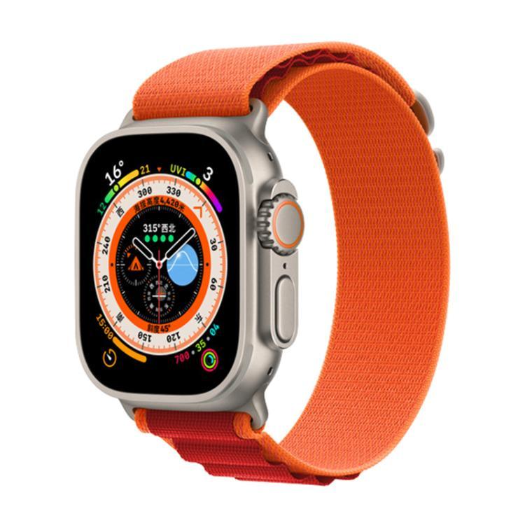 สายรัดนาฬิกาไนลอนวง Kalebol Aline สำหรับ Apple Watch 46 มม. / 49 มม. / 45 มม. / 44 มม., สำหรับ Apple Watch 42 มม. / 41 มม. / 40 มม. / 38 มม.
