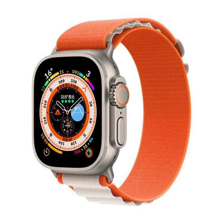 สายรัดนาฬิกาไนลอนวง Kalebol Aline สำหรับ Apple Watch 46 มม. / 49 มม. / 45 มม. / 44 มม., สำหรับ Apple Watch 42 มม. / 41 มม. / 40 มม. / 38 มม.