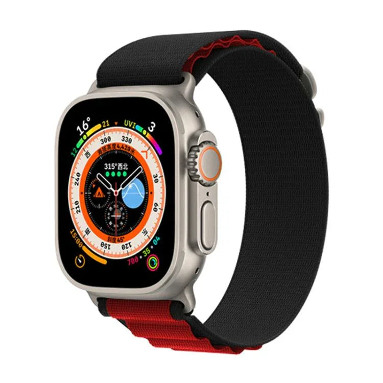 สายรัดนาฬิกาไนลอนวง Kalebol Aline สำหรับ Apple Watch 46 มม. / 49 มม. / 45 มม. / 44 มม., สำหรับ Apple Watch 42 มม. / 41 มม. / 40 มม. / 38 มม.