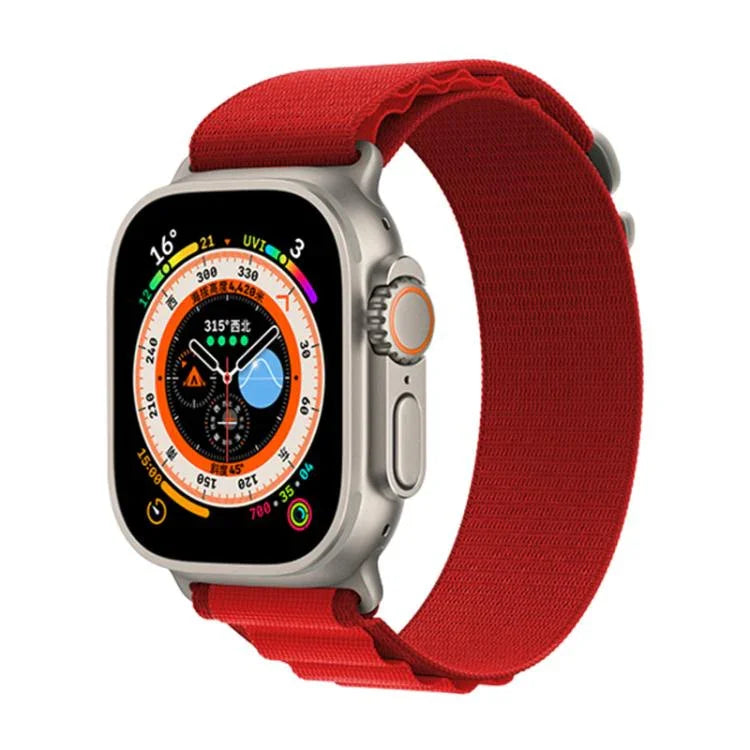 สายรัดนาฬิกาไนลอนวง Kalebol Aline สำหรับ Apple Watch 46 มม. / 49 มม. / 45 มม. / 44 มม., สำหรับ Apple Watch 42 มม. / 41 มม. / 40 มม. / 38 มม.