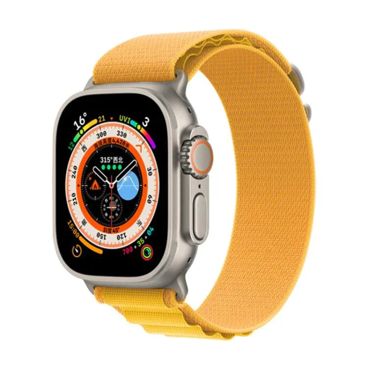 สายรัดนาฬิกาไนลอนวง Kalebol Aline สำหรับ Apple Watch 46 มม. / 49 มม. / 45 มม. / 44 มม., สำหรับ Apple Watch 42 มม. / 41 มม. / 40 มม. / 38 มม.