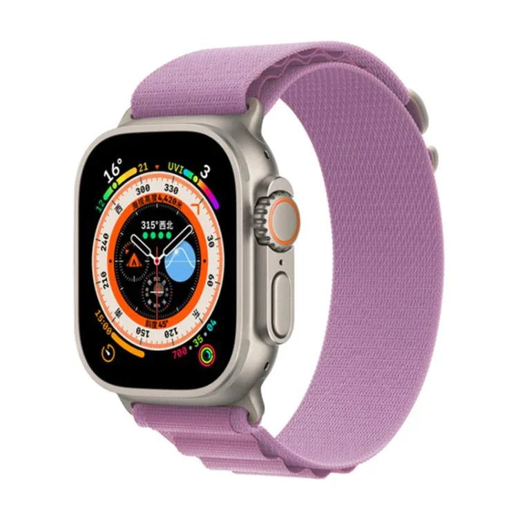 สายรัดนาฬิกาไนลอนวง Kalebol Aline สำหรับ Apple Watch 46 มม. / 49 มม. / 45 มม. / 44 มม., สำหรับ Apple Watch 42 มม. / 41 มม. / 40 มม. / 38 มม.
