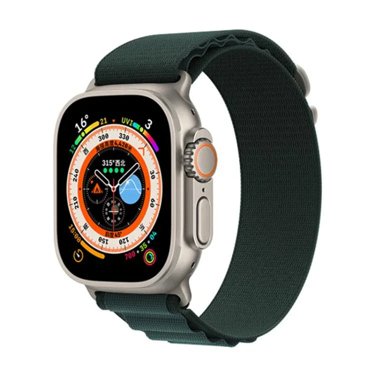 สายรัดนาฬิกาไนลอนวง Kalebol Aline สำหรับ Apple Watch 46 มม. / 49 มม. / 45 มม. / 44 มม., สำหรับ Apple Watch 42 มม. / 41 มม. / 40 มม. / 38 มม.