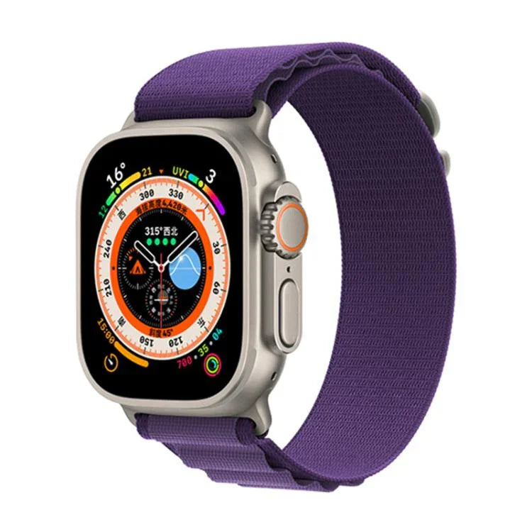 สายรัดนาฬิกาไนลอนวง Kalebol Aline สำหรับ Apple Watch 46 มม. / 49 มม. / 45 มม. / 44 มม., สำหรับ Apple Watch 42 มม. / 41 มม. / 40 มม. / 38 มม.