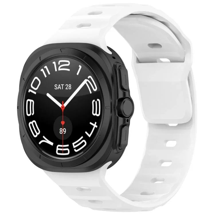 สายซิลิโคน Kalebol หัวเข็มขัดสี่เหลี่ยม สำหรับ Samsung Galaxy Watch Ultra 47 มม. / Ultra 2025