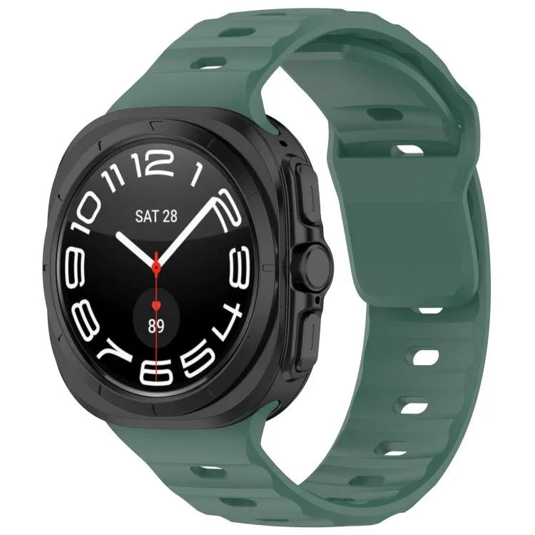 สายซิลิโคน Kalebol หัวเข็มขัดสี่เหลี่ยม สำหรับ Samsung Galaxy Watch Ultra 47 มม. / Ultra 2025