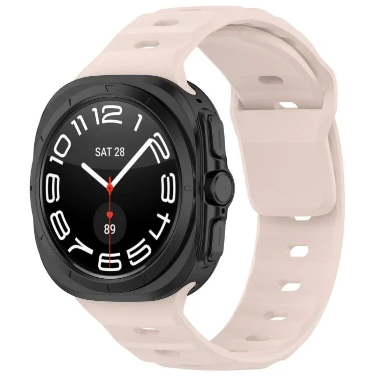 สายซิลิโคน Kalebol หัวเข็มขัดสี่เหลี่ยม สำหรับ Samsung Galaxy Watch Ultra 47 มม. / Ultra 2025