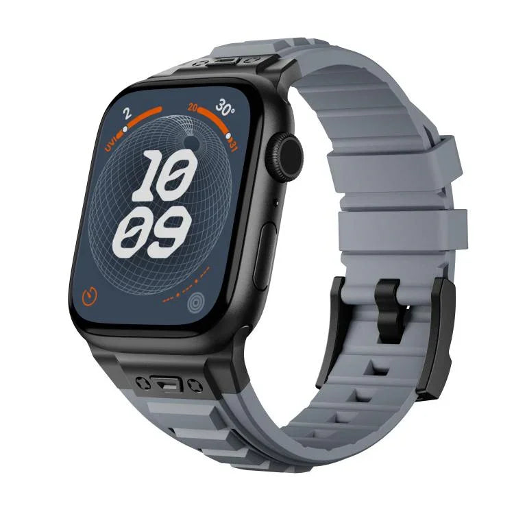 สายรัดนาฬิกาซิลิโคนยืดหยุ่นสูง Kalebol Armor สำหรับ Apple Watch 46 มม. / 49 มม. / 45 มม. / 44 มม.