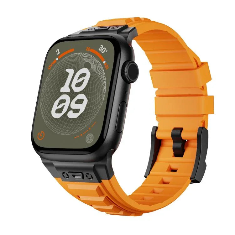 สายรัดนาฬิกาซิลิโคนยืดหยุ่นสูง Kalebol Armor สำหรับ Apple Watch 46 มม. / 49 มม. / 45 มม. / 44 มม.