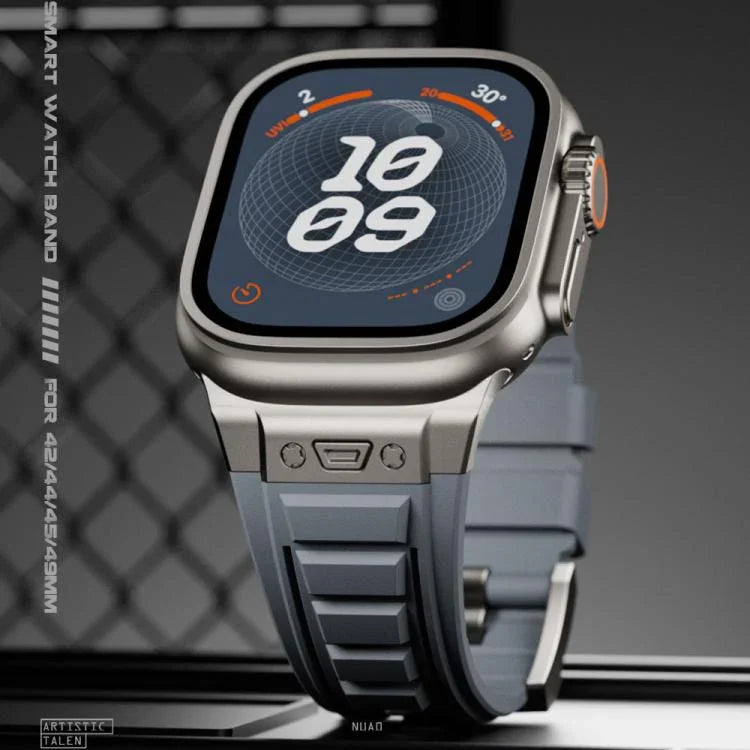 สายรัดนาฬิกาซิลิโคนยืดหยุ่นสูง Kalebol Armor สำหรับ Apple Watch 46 มม. / 49 มม. / 45 มม. / 44 มม.