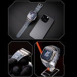 สายรัดนาฬิกาซิลิโคนยืดหยุ่นสูง Kalebol Armor สำหรับ Apple Watch 46 มม. / 49 มม. / 45 มม. / 44 มม.