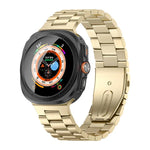 สายเหล็กลูกปัดสามเม็ด Kalebol สำหรับ Samsung Galaxy Watch Ultra 47 มม. / Ultra 2025