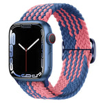 สายรัดนาฬิกาไนลอนถัก Kalebol แบบหัวเข็มขัดแปดตัว สำหรับ Apple Watch 46 มม. / 49 มม. / 45 มม. / 44 มม., สำหรับ Apple Watch 42 มม. / 41 มม. / 40 มม. / 38 มม.